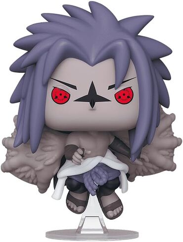 فانكو بوب! الرسوم المتحركة: Naruto Shippuden - Sasuke Uchiha (Curse Mark 2) شخصية حصرية من الفينيل مع واقي صندوق in Kuwait