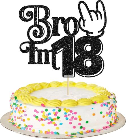 قطعة واحدة من Ephlyn Brother I'm 15 لتزيين الكيك، إنها زينة عيد الميلاد الخامس عشر للأولاد الذين يهتفون حتى عمر 15 عامًا، لوازم الحفلات باللون الأزرق in Saudi Arabia