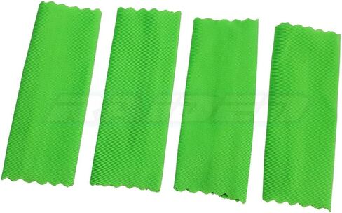 Damper Shock Sleeves Dirt Dust Resist Guard Cover for Traxxas 1/10 EREVO E-REVO REVO 3.3 - Fluorescent Green 4pcs in Saudi Arabia