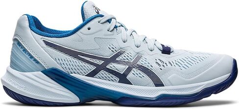 ASICS Women's Sky Elite FlyteFoam 2 Volleyball Shoes, 10, Light Sapphire/White in Saudi Arabia