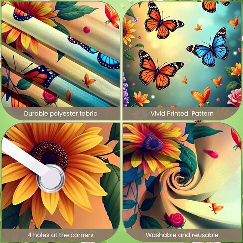 Welcome Butterfly Door Cover Welcome Spring Door Decorations Banner Flower Butterfly Banner Sign Photo Background for Spring and Summer Holiday Party Decor Indoor Outdoor Supplies in Saudi Arabia