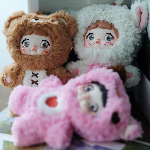 Nommi v1 Nommi Loveliness Never Ends Series Plush Blind Box 1PC (1 of 7 Possible Styles) Cute Figures Collectible Toys Birthday Gifts (1Pc BlindBox) in Saudi Arabia