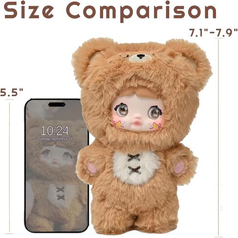 Nommi v1 Nommi Loveliness Never Ends Series Plush Blind Box 1PC (1 of 7 Possible Styles) Cute Figures Collectible Toys Birthday Gifts (1Pc BlindBox) in Saudi Arabia