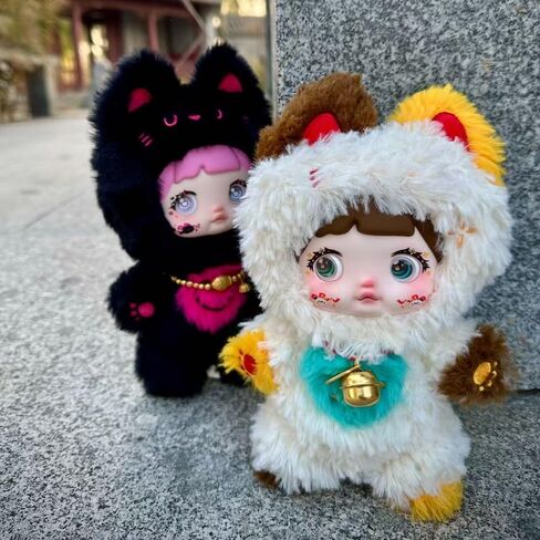 Nommi v1 Nommi Loveliness Never Ends Series Plush Blind Box 1PC (1 of 7 Possible Styles) Cute Figures Collectible Toys Birthday Gifts (1Pc BlindBox) in Saudi Arabia