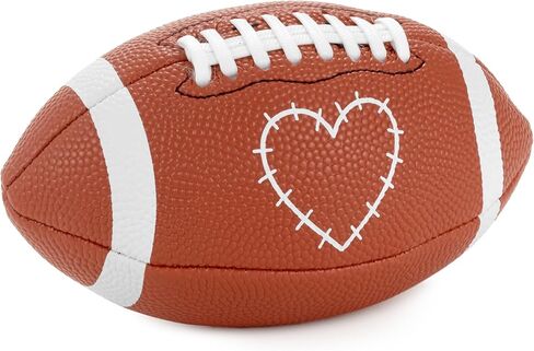 كرة قدم صغيرة من القطيفة من Hallmark، مقاس 16.5 سم (MVP of My Heart) هدية لصديقك، زوجك، شريكك، عيد الميلاد، عيد الحب، الذكرى السنوية in Saudi Arabia