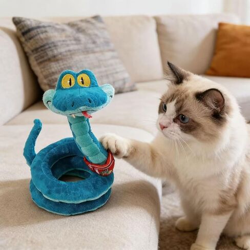 Cute Cartoon Plush Snake Doll, Soft Comfortable Stuffed Animal Toy, Ideal Gift for Teens, Animal Lovers, Birthday and Holiday in Saudi Arabia