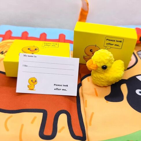 أنا أحبك بطة الكروشيه هدية للمراهقين صبي فتاة عيد الحب هدايا لصديقها صديقة لها أو له in Kuwait