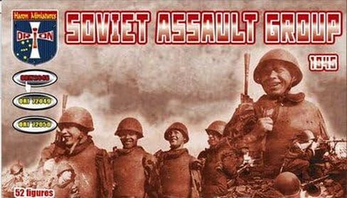Orion Plastic Model Figures Soviet Assault Group,1945 1/72 72048 in Saudi Arabia
