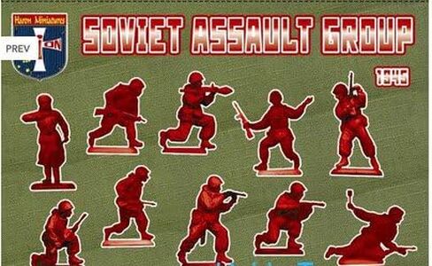 Orion Plastic Model Figures Soviet Assault Group,1945 1/72 72048 in Saudi Arabia