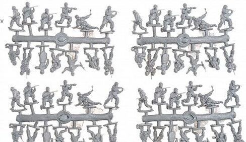 Orion Plastic Model Figures Soviet Assault Group,1945 1/72 72048 in Saudi Arabia