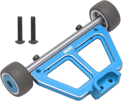 daitoku RC Wheelie Bar Aluminum Wheelie Bar Upgrade Parts for Traxxas Mini Maxx BL-2s 107154-1 Mini XRT VXL-3S 108076-1 Mini Slash - Blue in Kuwait
