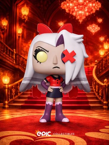 Pop Animation: Hazbin Hotel - Vaggie Vinyl Figure Bundled with Box Protector Compatible for Funko in Kuwait