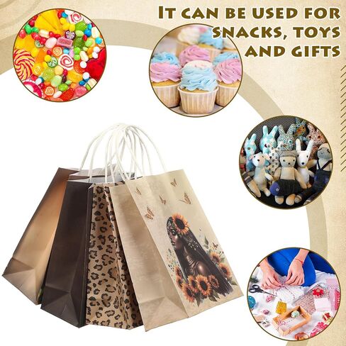 Kolldenn 24 Pcs African American Gift Bags for Women Paper African Purses Black History Bags with Handles Bulk for Commemoration Christmas Festival Party Goody Favors Juneteenth Freedom Day in Saudi Arabia