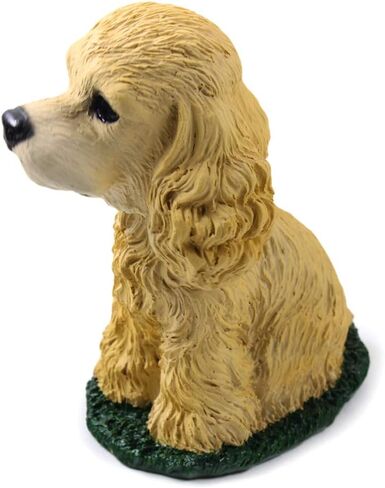 Animal Den Cocker Spaniel Blonde Dog Bobblehead Figure for Car Dash Desk Fun Accessory in Saudi Arabia