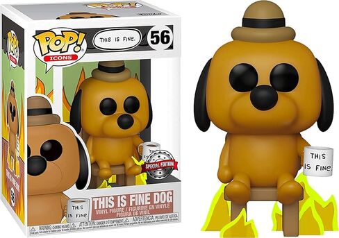 This is Fine Dog Pop! Vinyl Figure - Entertainment Earth Exclusive in Saudi Arabia