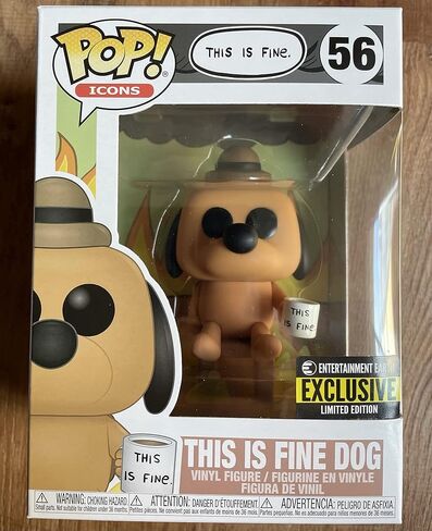 This is Fine Dog Pop! Vinyl Figure - Entertainment Earth Exclusive in Saudi Arabia
