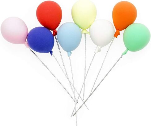 Odoria 1/12 Miniature Balloons 8Pcs Dollhouse Decoration Accessories in Saudi Arabia