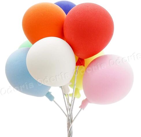 Odoria 1/12 Miniature Balloons 8Pcs Dollhouse Decoration Accessories in Saudi Arabia