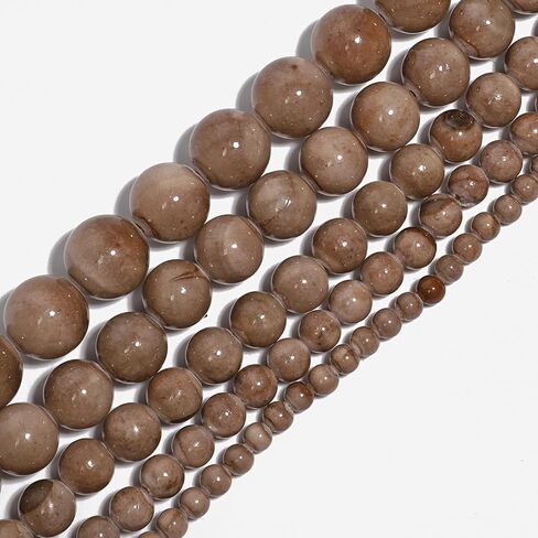 رمادي-أزرق الخليج الفارسي اليشم 6 مم 60 قطعة خرز حجري لصنع المجوهرات خرز كبير سوار سلسلة مفاتيح فضفاضة مستديرة ناعمة خرز من الأحجار الكريمة قلادة أقراط الفنون والحرف اليدوية خرز الحجر الطبيعي in Kuwait