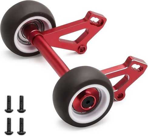 Alloy Wheelie Bar and Wing Monut for Arrma Kraton 6S V6 RTR EXB Upgrade Parts (Red) in Saudi Arabia