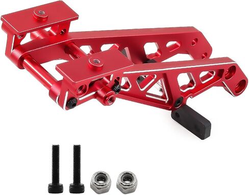 Alloy Wheelie Bar and Wing Monut for Arrma Kraton 6S V6 RTR EXB Upgrade Parts (Red) in Saudi Arabia