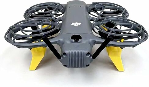 Landing Gear for DJI Neo 2, Height-Increasing Extension Legs Bracket Stand Anti-Collision Protection Kit, Solid Protection for Neo 2 Drone -3D‑printed Yellow in Saudi Arabia