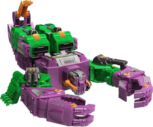 Transformers Toys Generations War for Cybertron: Earthrise Titan WFC-E25 Scorponok Triple Changer Action Figure - Kids Ages 8 and Up, 21-inch in Saudi Arabia