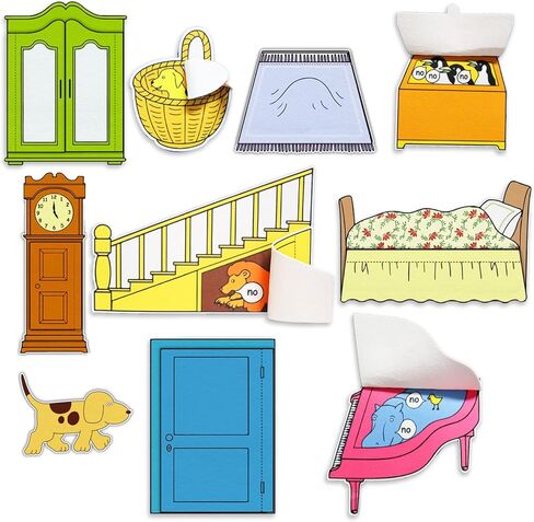 حيث شعرت بقعة 10 قطعة قصص مجلس قطع مجموعة قصة FeltsKindergarten رواية القصص ورأى اللعب قصص مجلس الفانيلا لمرحلة ما قبل المدرسة in Kuwait