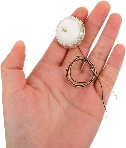 Totority Dollhouse Ceiling Light 2PCS Warm White Miniature Room Lamp for Bedroom & Living Room Dollhouse Accessories Unique Round Design, Fine Craftsmanship, Perfect for DIY Model Builders & Hobbyist in Saudi Arabia