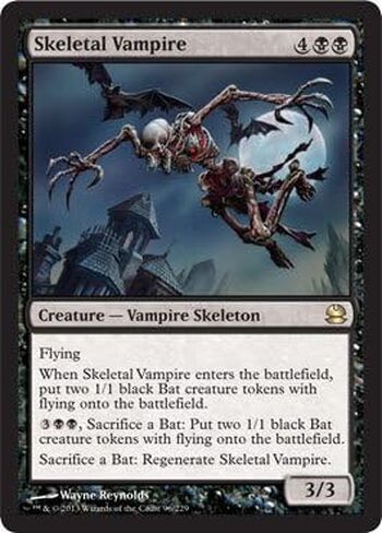 Magic The Gathering - Skeletal Vampire (96) - Modern Masters in Saudi Arabia