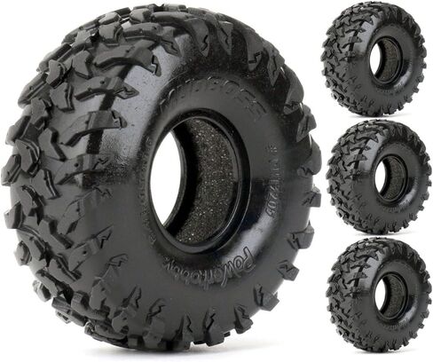 إطارات Powerhobby Trail Warrior 1.0 بوصة مجنزرة صغيرة (4) 1/24 محوري SCX24 in Saudi Arabia