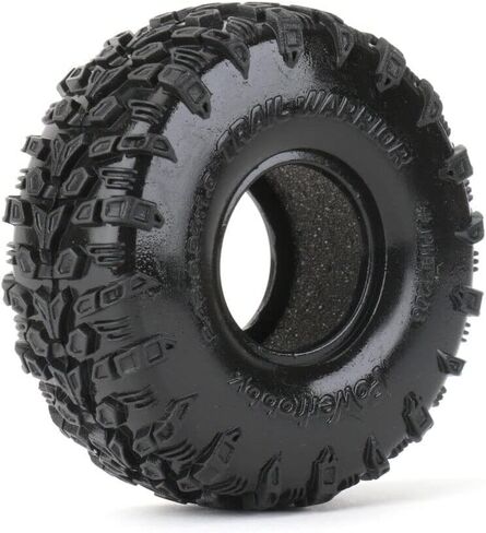 إطارات Powerhobby Trail Warrior 1.0 بوصة مجنزرة صغيرة (4) 1/24 محوري SCX24 in Saudi Arabia