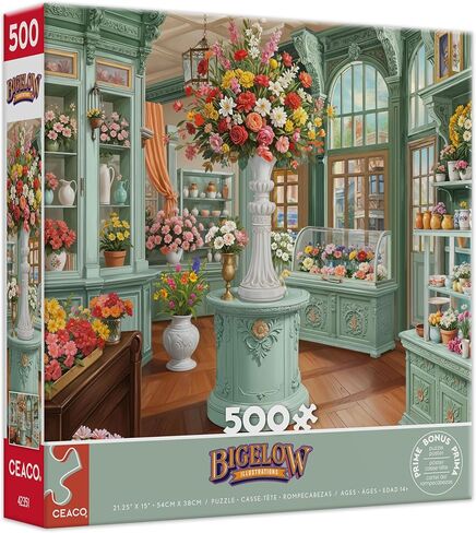 Ceaco - Bigelow - Store Interior - 500 Piece Puzzle for Adults - Challenging and Perfect for Game Nights - Finished Puzzle Size 21.25 x 15 in Saudi Arabia