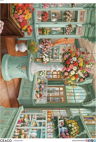Ceaco - Bigelow - Store Interior - 500 Piece Puzzle for Adults - Challenging and Perfect for Game Nights - Finished Puzzle Size 21.25 x 15 in Saudi Arabia