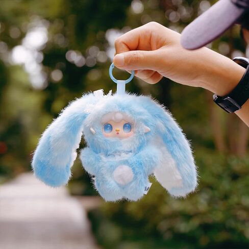 صندوق مخفي من القطيفة من سلسلة Yooki Hopping Bunny (1 من 10 أنماط محتملة) مجسمات لطيفة وألعاب قابلة للجمع هدايا عيد الميلاد (قطعة واحدة - صندوق مخفي) in Kuwait