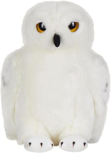 Harry Potter Hedwig Soft Toy - Large 12" Plush Owl - Collectible Toy - White Snowy Owl with Yellow Eyes & Black Beak - Stuffed Animal Gift for Fans, Kids & Collectors in Saudi Arabia