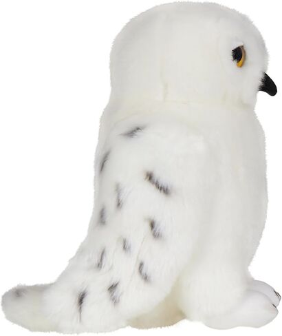 Harry Potter Hedwig Soft Toy - Large 12" Plush Owl - Collectible Toy - White Snowy Owl with Yellow Eyes & Black Beak - Stuffed Animal Gift for Fans, Kids & Collectors in Saudi Arabia