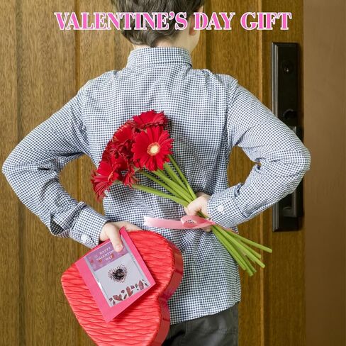 24Pack Valentines Day Cards for Kids School, Valentines Day Gifts For Kids Classroom with Heart Gemstones, Valentine Rock Crystal Exchange Gift Party Favor for Girls Boys School Class in Saudi Arabia