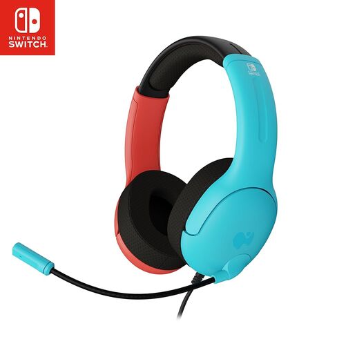 سماعة رأس ستيريو PDP Gaming LVL40 مع ميكروفون لجهاز Nintendo Switch - الكمبيوتر الشخصي، iPad، Mac، متوافق مع الكمبيوتر المحمول - ميكروفون عازل للضوضاء، خفيفة الوزن، مريحة وناعمة على الأذن، مقبس 3.5 ملم - أسود in Kuwait