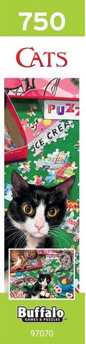 Buffalo Games – 750 Piece Cats Playtime Colorful Puzzle for Adults – Precision-Cut Pieces, Beautiful Artwork, and Hours of Relaxing Fun in Saudi Arabia