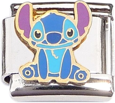 Stitch Cartoon Character Sitting Italian Charm in Saudi Arabia