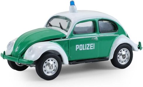 Greenlight 43050-A 1:64 سلسلة Hot Pursuit Series 47 Diecast سيارات الشرطة الكلاسيكية V-Dub Beetle - كوبلنز، ألمانيا Polizei in Saudi Arabia