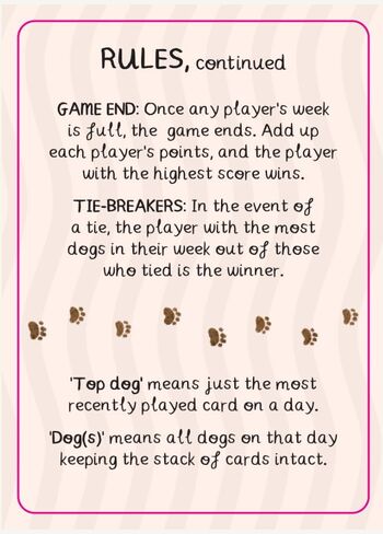 لعبة بطاقات Woof Days من 25th Century Games - لعبة عيد الحب لمحبي الكلاب والأزواج - لعبة بطاقات إستراتيجية مريحة للاعبين مع فن كلب لطيف - للأعمار من 6 سنوات فما فوق in Kuwait