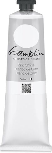 Gamblin Artist Oil Color - Zinc White - 150 ml Tube in Saudi Arabia