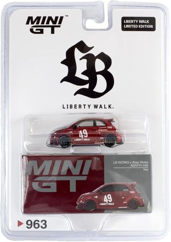 LB-Works x Abas Works Red LBWK Diecast Model Car in Saudi Arabia