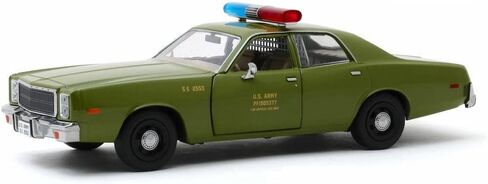 Greenlight - GREEN84103 - Plymouth Fury 1977 US Army Police A-Team L'Agence Tous Riques 1983-1987 - 1:24 Scale in Saudi Arabia