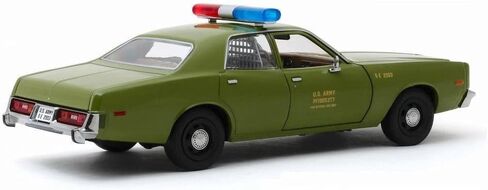 Greenlight - GREEN84103 - Plymouth Fury 1977 US Army Police A-Team L'Agence Tous Riques 1983-1987 - 1:24 Scale in Saudi Arabia