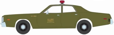 Greenlight - GREEN84103 - Plymouth Fury 1977 US Army Police A-Team L'Agence Tous Riques 1983-1987 - 1:24 Scale in Saudi Arabia