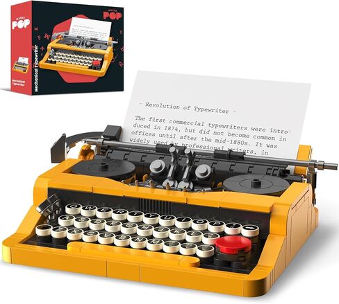 مجموعة بناء لعبة مصباح طاولة على الطراز القديم، إكسسوار ديكور منزلي للبالغين، هدية لعيد الحب لها وله - 804 قطعة (مكعبات بناء صغيرة) in Kuwait