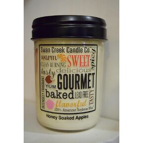 Swan Creek Candle Co. 12 ounce Kitchen Pantry Jar (Honey Soaked Apples) in Saudi Arabia